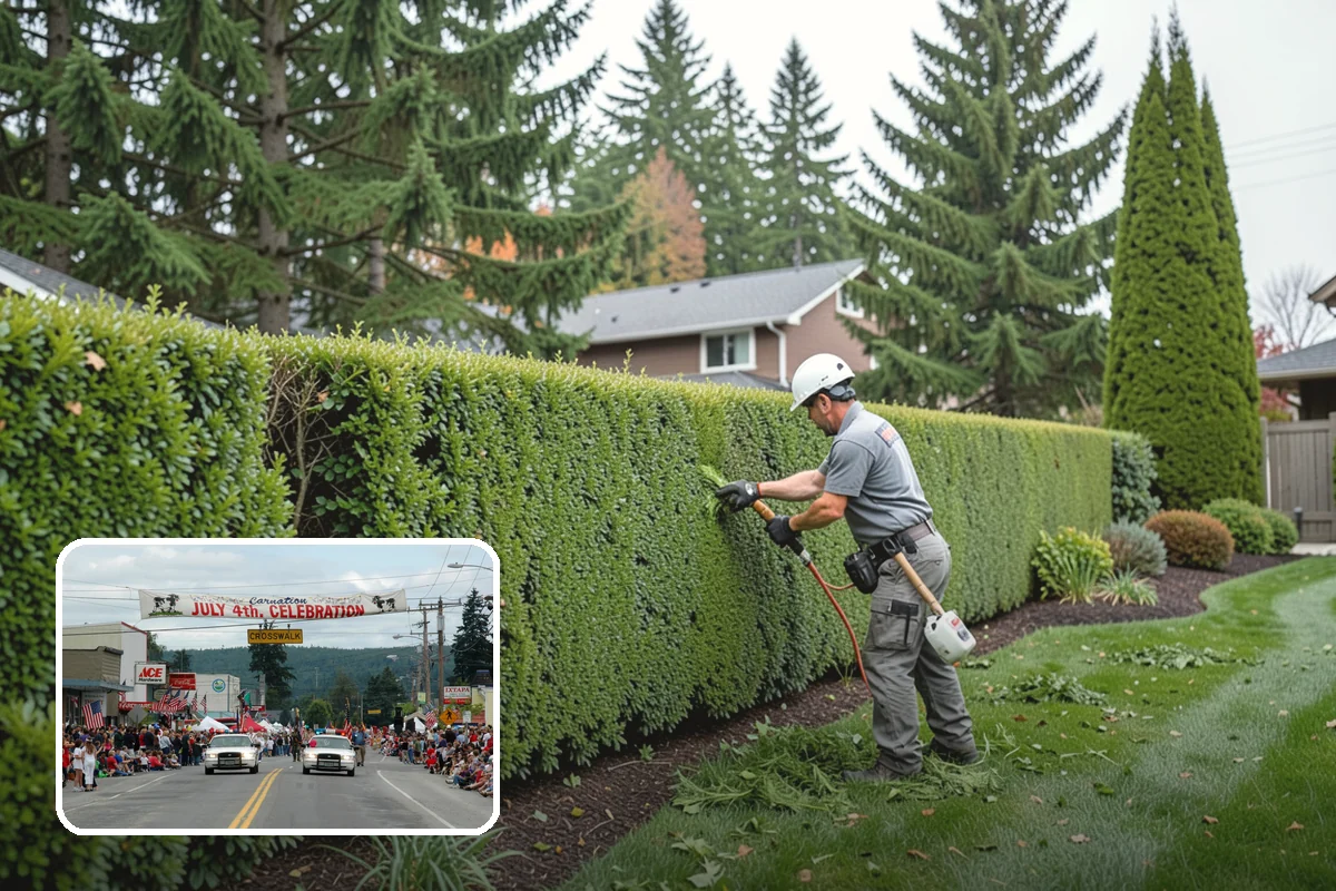 Ornamental Tree Planting in Carnation, King County, WA - A striking focal point for the yard