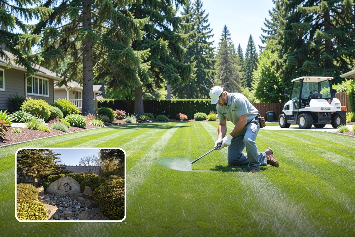 Ornamental Tree Planting in Clyde Hill, King County, WA - A striking focal point for the yard