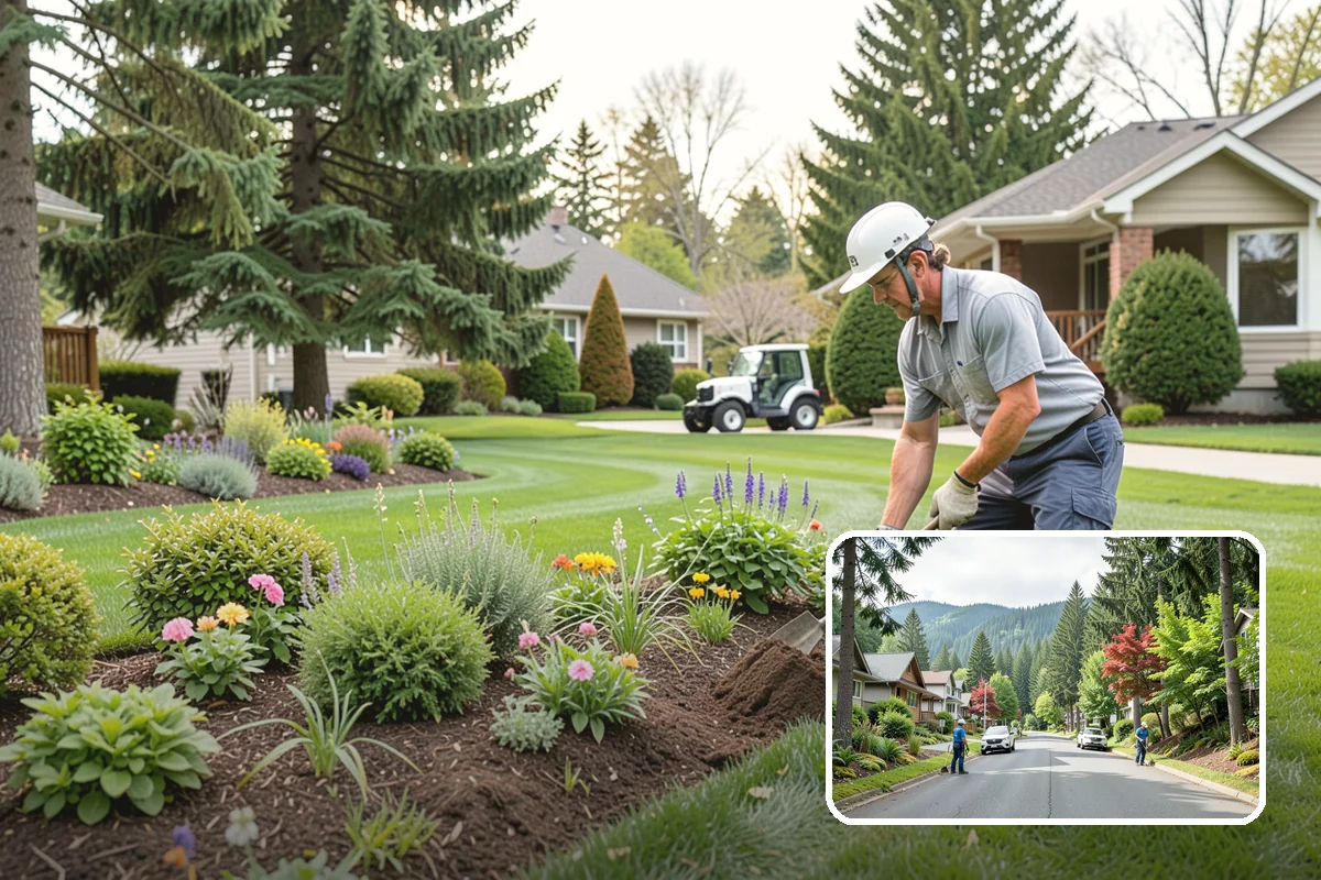 Ornamental Tree Planting in Darrington, Snohomish County, WA - A striking focal point for the yard