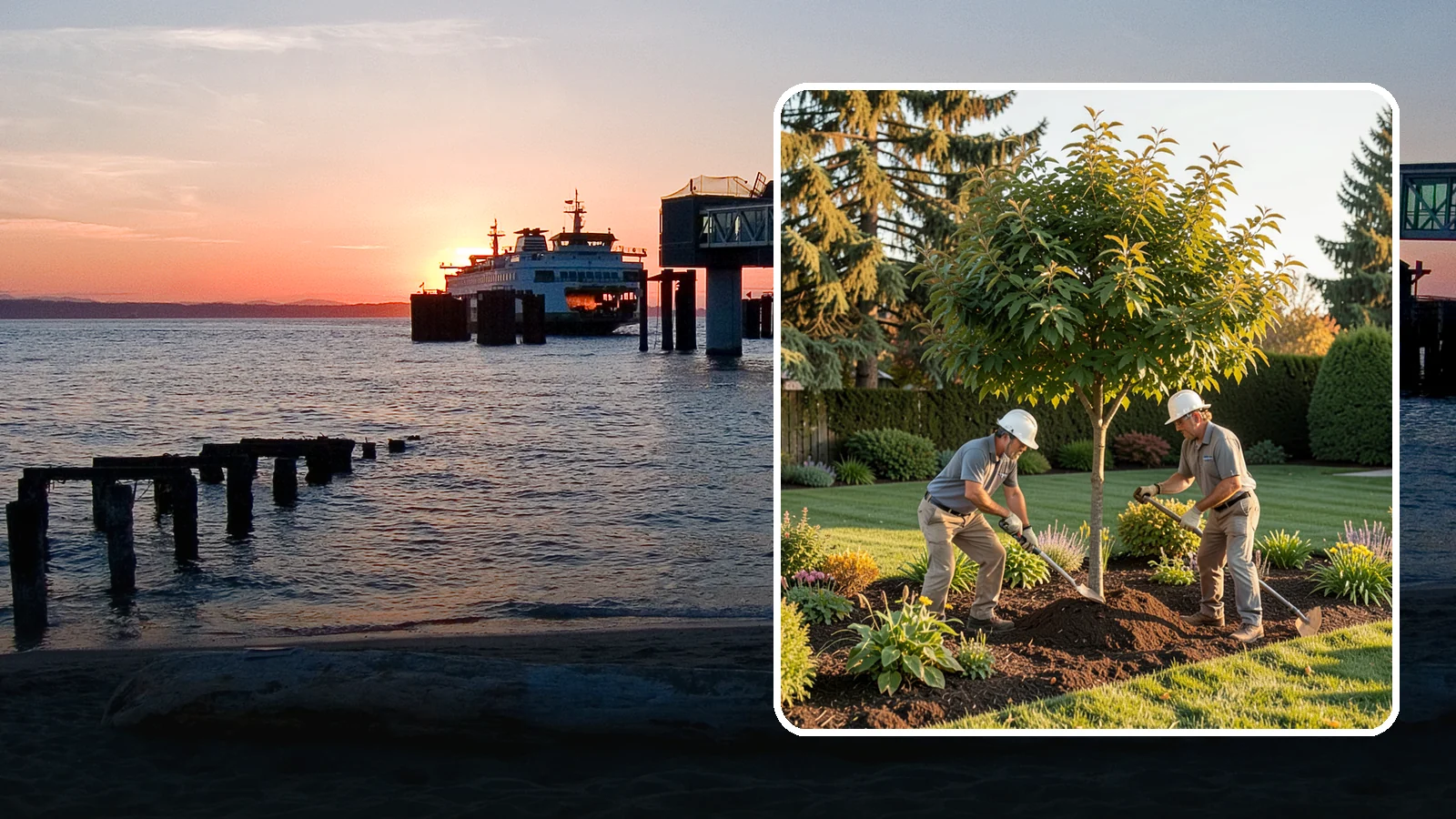 Ornamental Tree Planting in Edmonds, Snohomish County, WA - Specimen and ornamental trees planted for shade, privacy, and standout seasonal beauty.