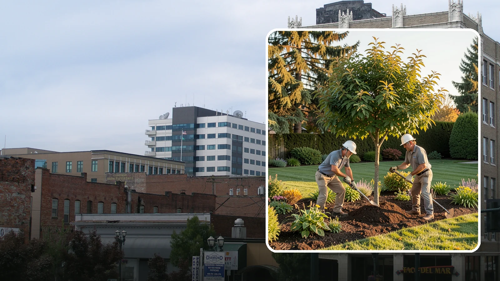 Ornamental Tree Planting in Everett, Snohomish County, WA - Specimen and ornamental trees planted for shade, privacy, and standout seasonal beauty.