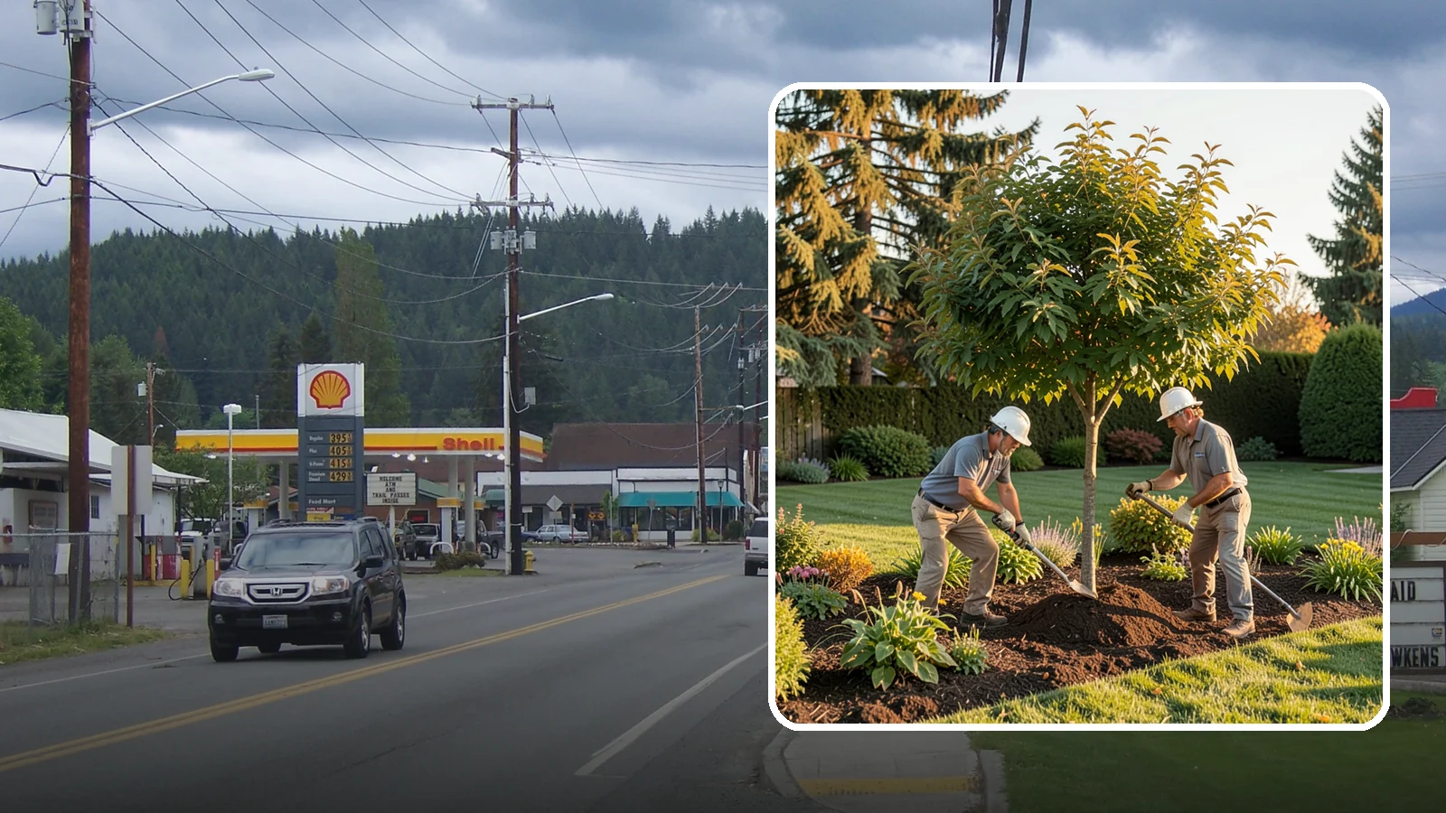 Ornamental Tree Planting in Granite Falls, Snohomish County, WA - Specimen and ornamental trees planted for shade, privacy, and standout seasonal beauty.