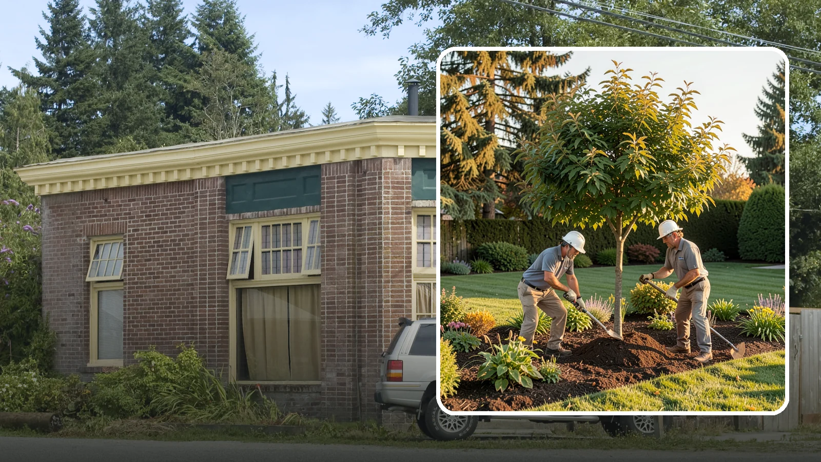 Ornamental Tree Planting in Hamilton, Skagit County, WA - Specimen and ornamental trees planted for shade, privacy, and standout seasonal beauty.