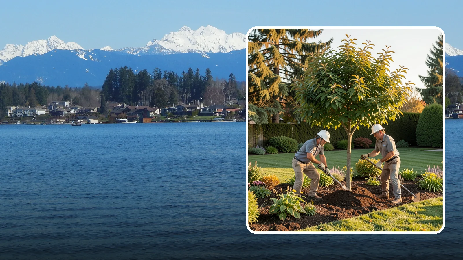 Ornamental Tree Planting in Lake Stevens, Snohomish County, WA - Specimen and ornamental trees planted for shade, privacy, and standout seasonal beauty.