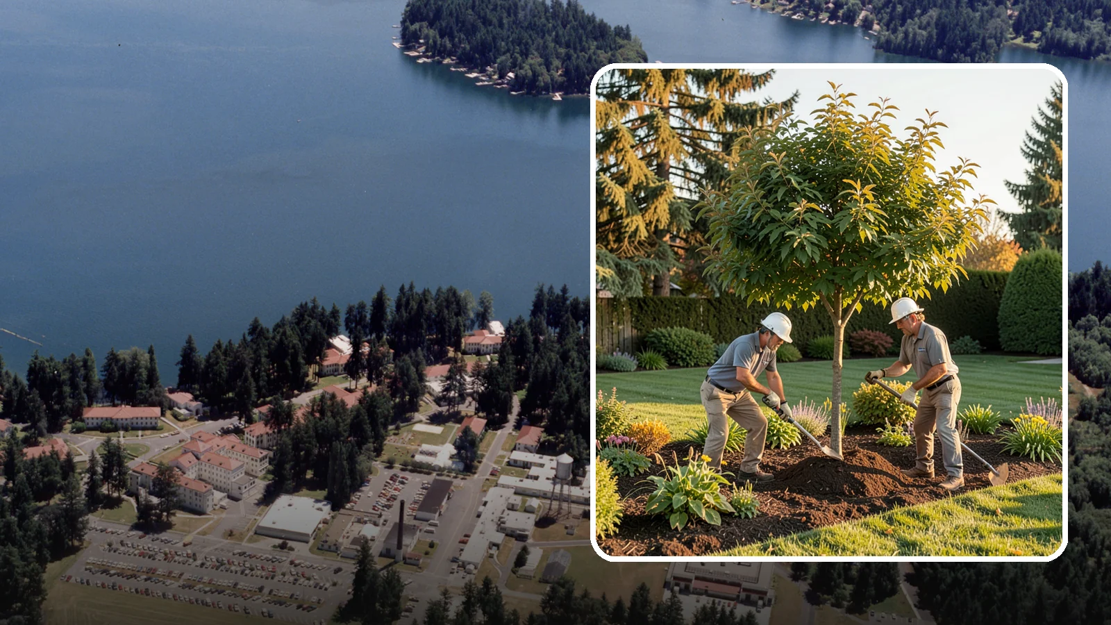 Ornamental Tree Planting in Lakewood, Pierce County, WA - Specimen and ornamental trees planted for shade, privacy, and standout seasonal beauty.