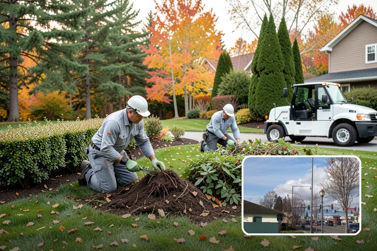 Ornamental Tree Planting in Marysville, Snohomish County, WA - A striking focal point for the yard