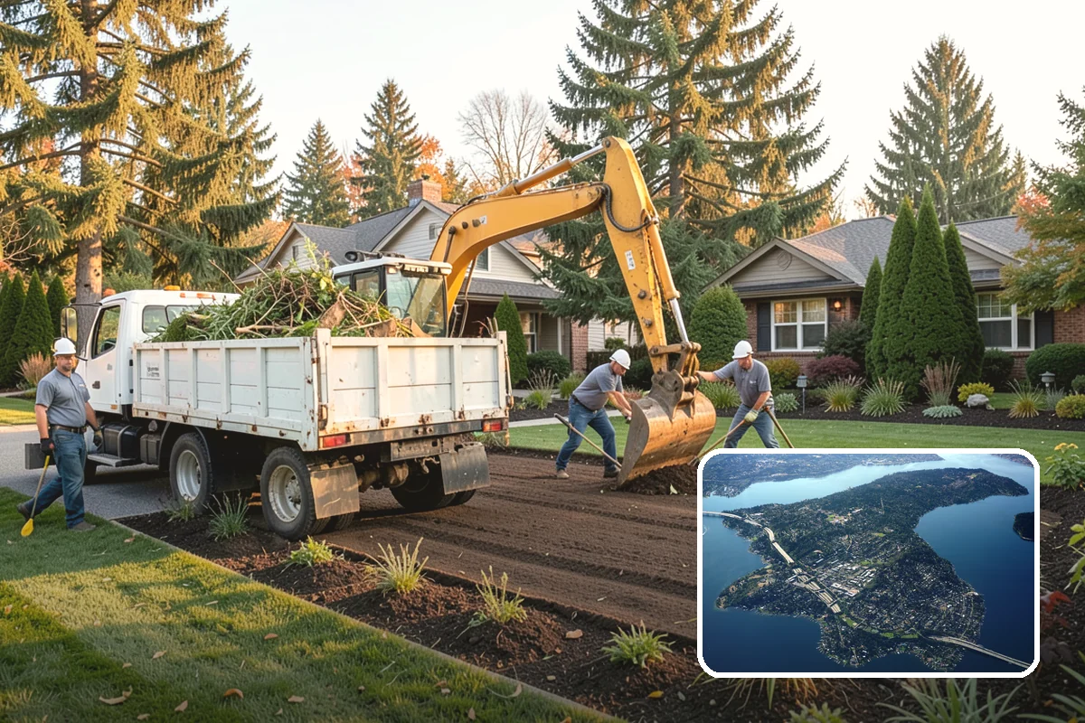 Ornamental Tree Planting in Mercer Island, King County, WA - A striking focal point for the yard