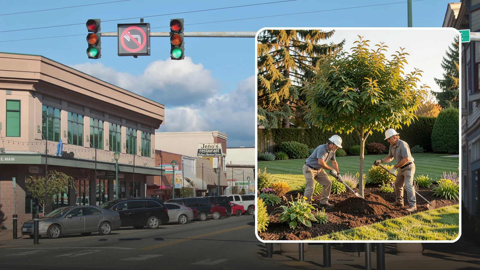 Ornamental Tree Planting in Monroe, Snohomish County, WA - Specimen and ornamental trees planted for shade, privacy, and standout seasonal beauty.