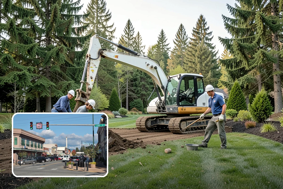 Ornamental Tree Planting in Monroe, Snohomish County, WA - A striking focal point for the yard