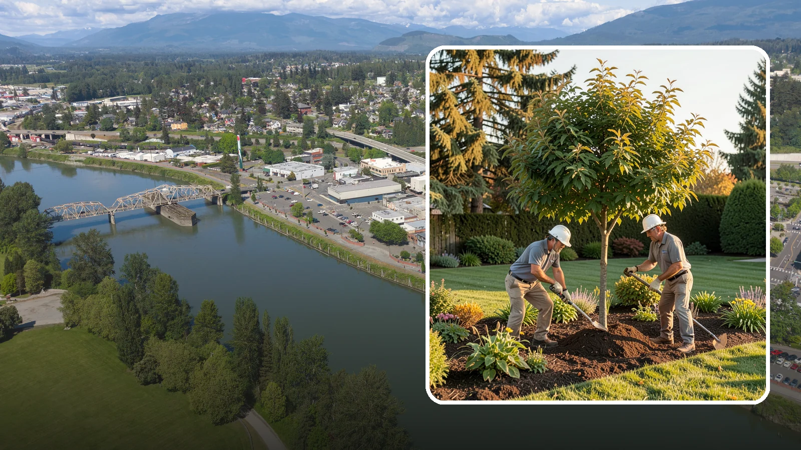 Ornamental Tree Planting in Mount Vernon, Skagit County, WA - Specimen and ornamental trees planted for shade, privacy, and standout seasonal beauty.