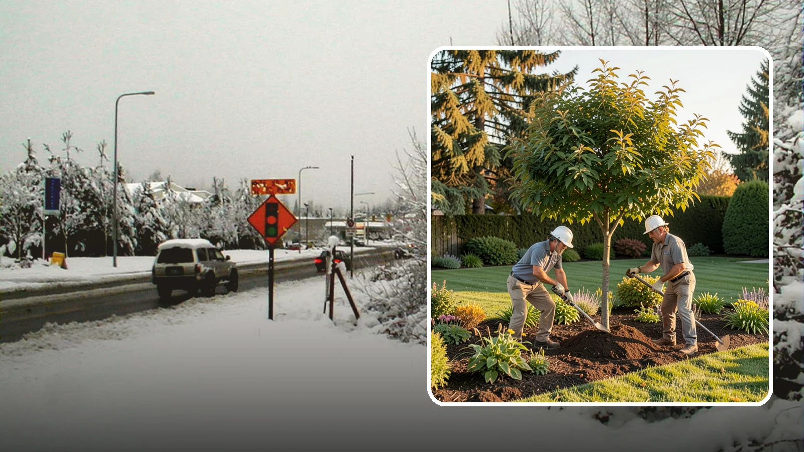 Ornamental Tree Planting in Newcastle, King County, WA - Specimen and ornamental trees planted for shade, privacy, and standout seasonal beauty.