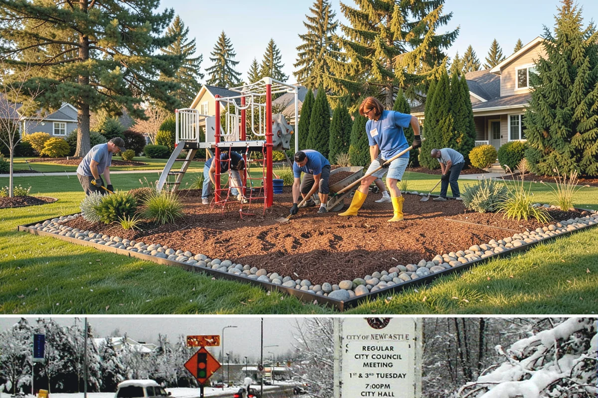 Ornamental Tree Planting in Newcastle, King County, WA - Best planted in fall or early spring for strong root establishment before summer.