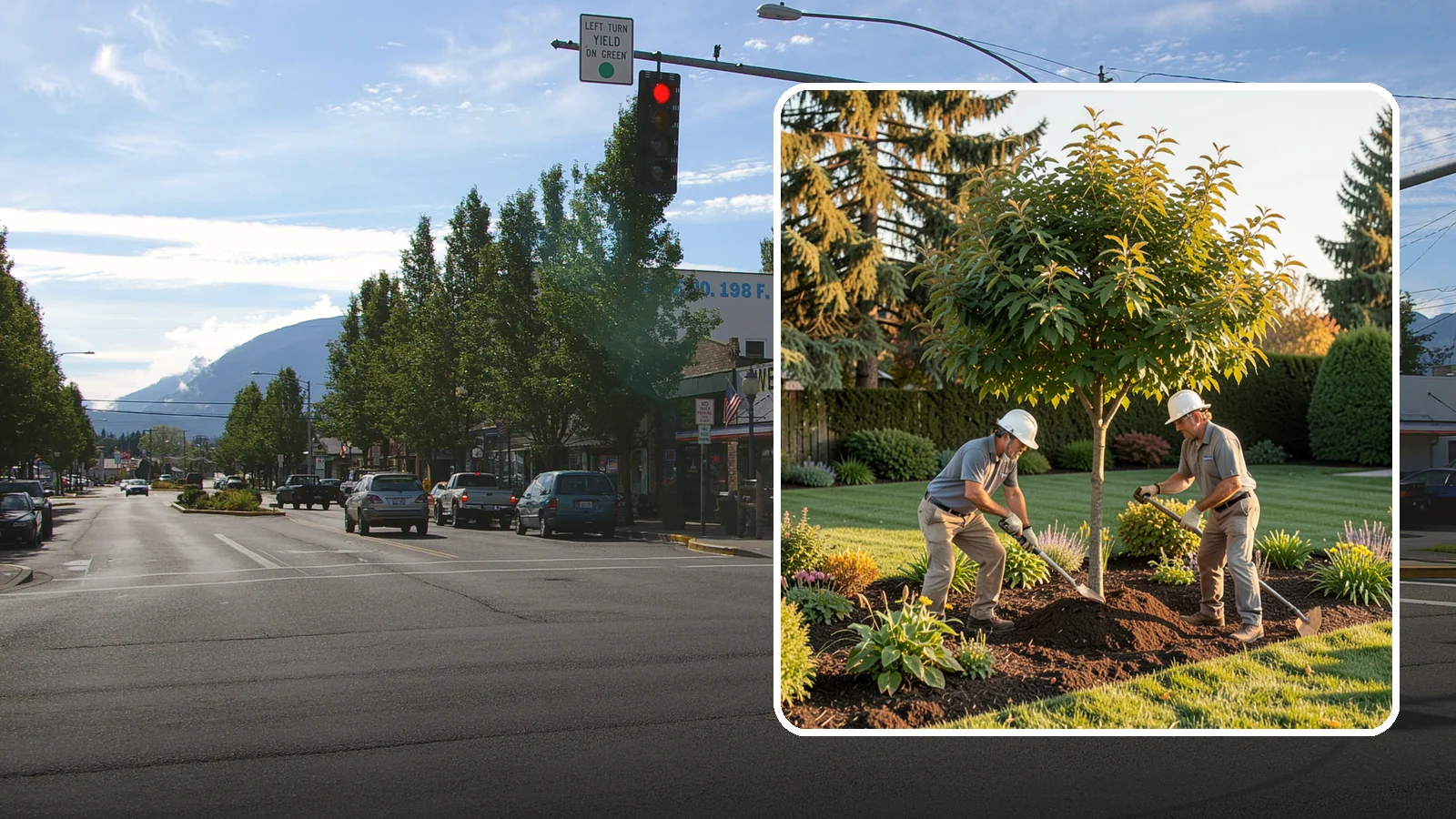 Ornamental Tree Planting in North Bend, King County, WA - Specimen and ornamental trees planted for shade, privacy, and standout seasonal beauty.