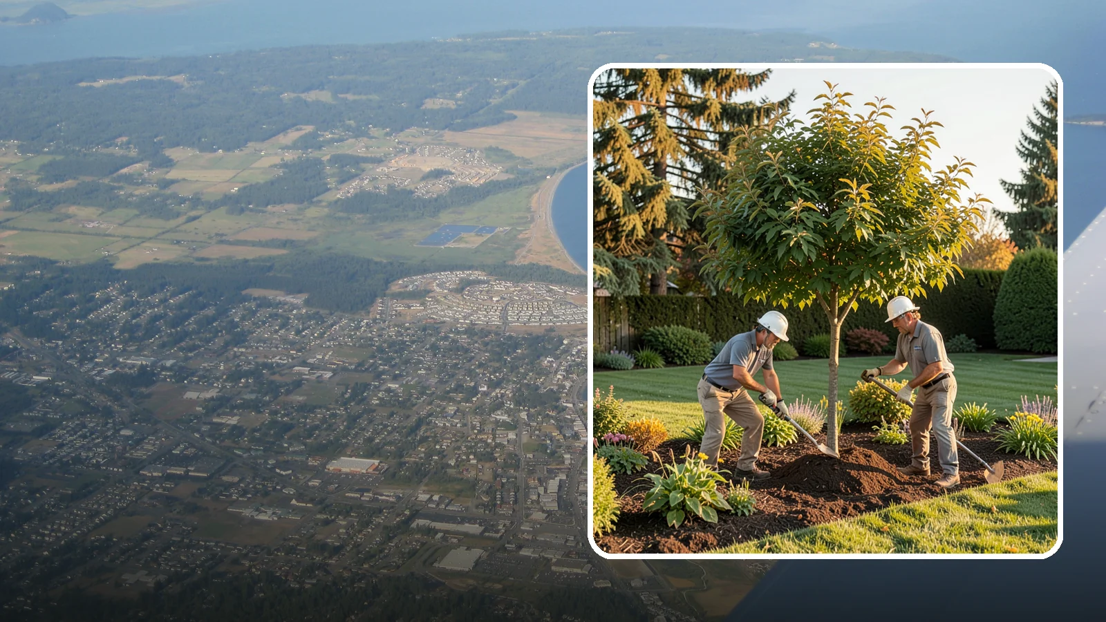 Ornamental Tree Planting in Oak Harbor, Island County, WA - Specimen and ornamental trees planted for shade, privacy, and standout seasonal beauty.