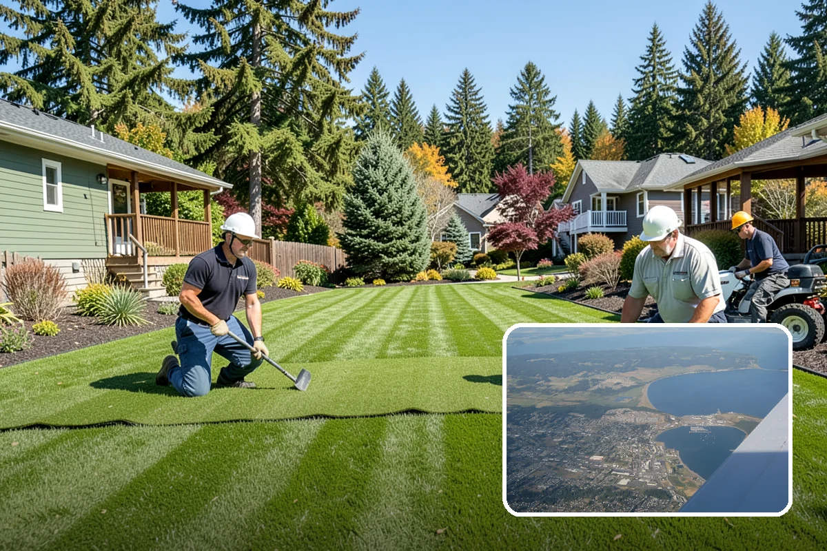 Ornamental Tree Planting in Oak Harbor, Island County, WA - A striking focal point for the yard
