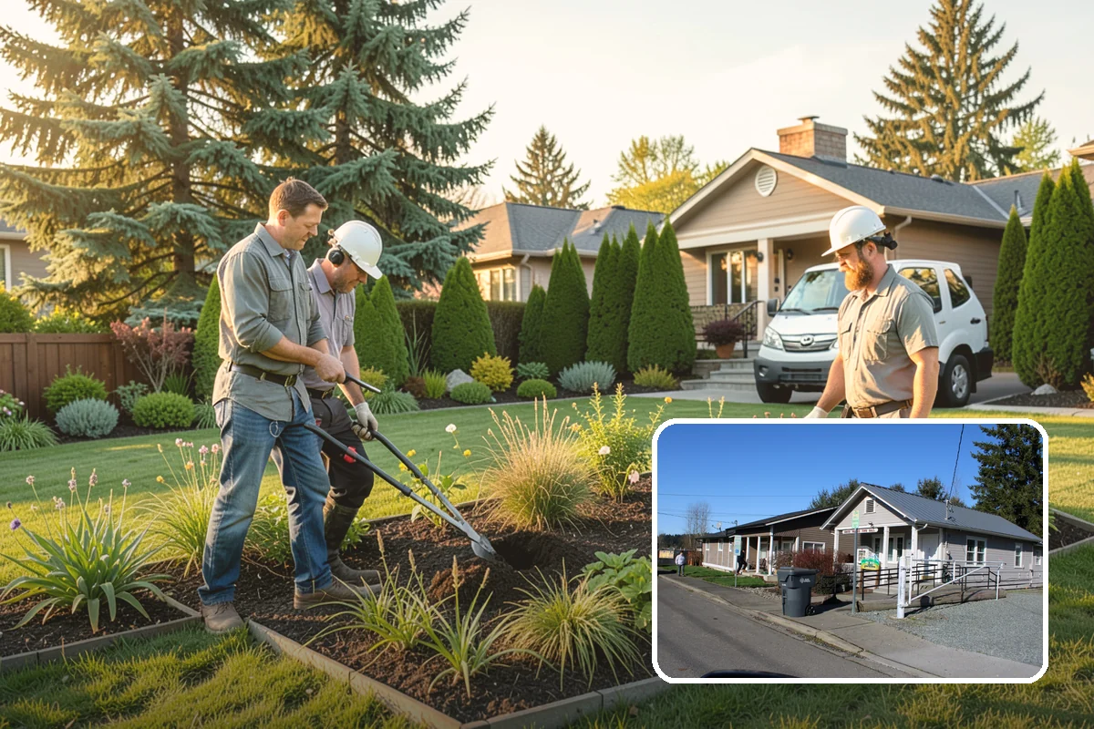 Ornamental Tree Planting in South Prairie, Pierce County, WA - A striking focal point for the yard