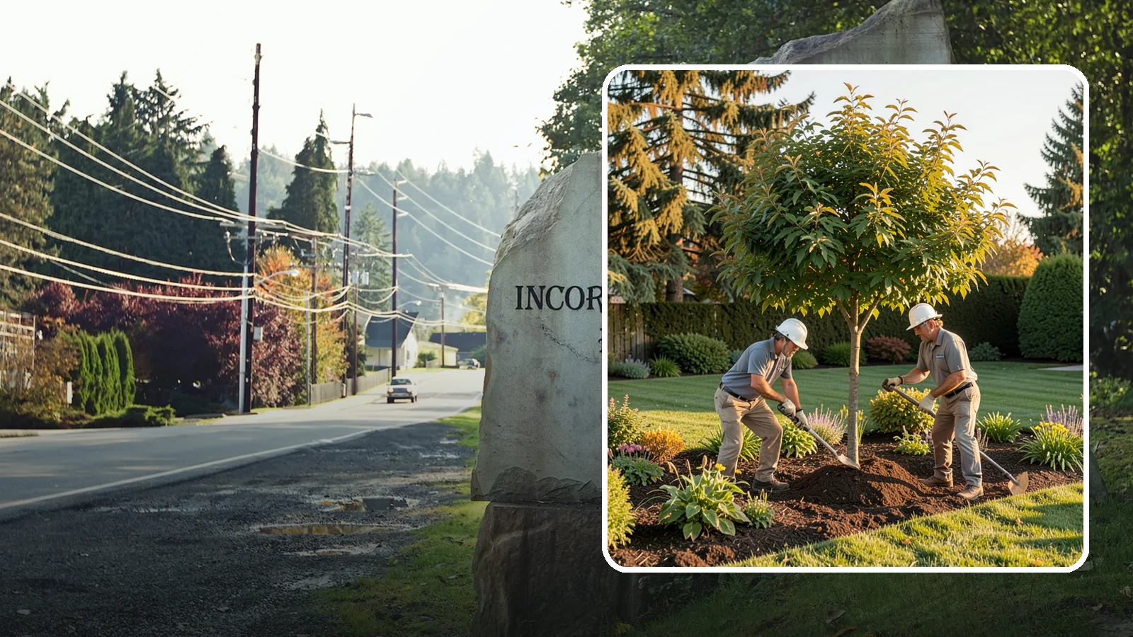 Ornamental Tree Planting in Wilkeson, Pierce County, WA - Specimen and ornamental trees planted for shade, privacy, and standout seasonal beauty.