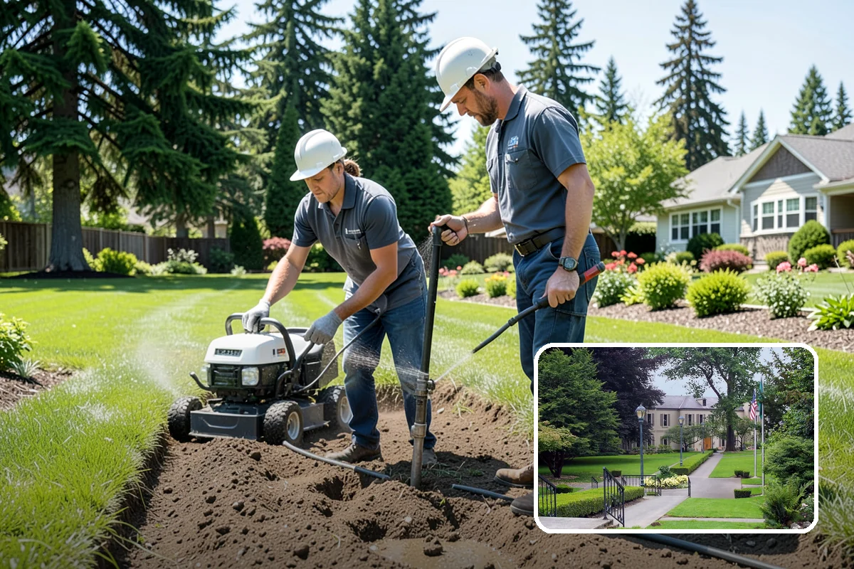 Ornamental Tree Planting in Woodinville, King County, WA - A striking focal point for the yard