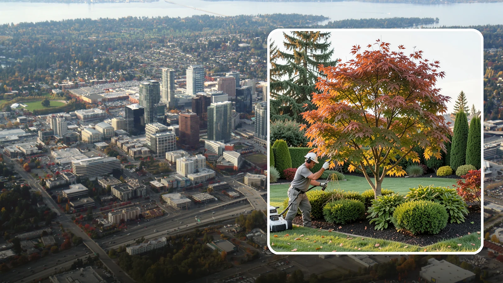 Ornamental Tree Pruning in Bellevue, King County, WA - Pruning that keeps ornamental and specimen trees healthy, safe, and beautifully shaped.