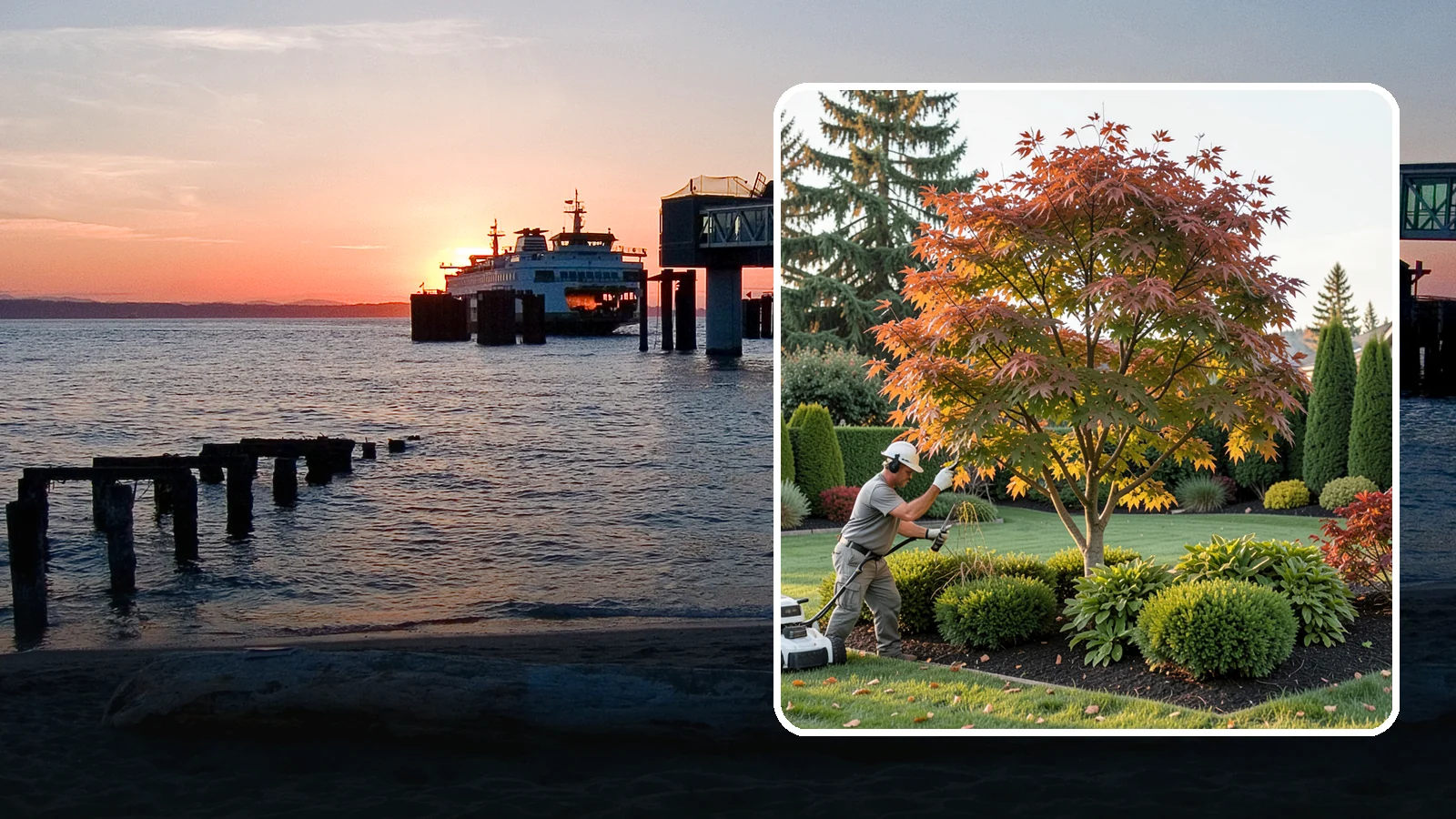 Ornamental Tree Pruning in Edmonds, Snohomish County, WA - Pruning that keeps ornamental and specimen trees healthy, safe, and beautifully shaped.