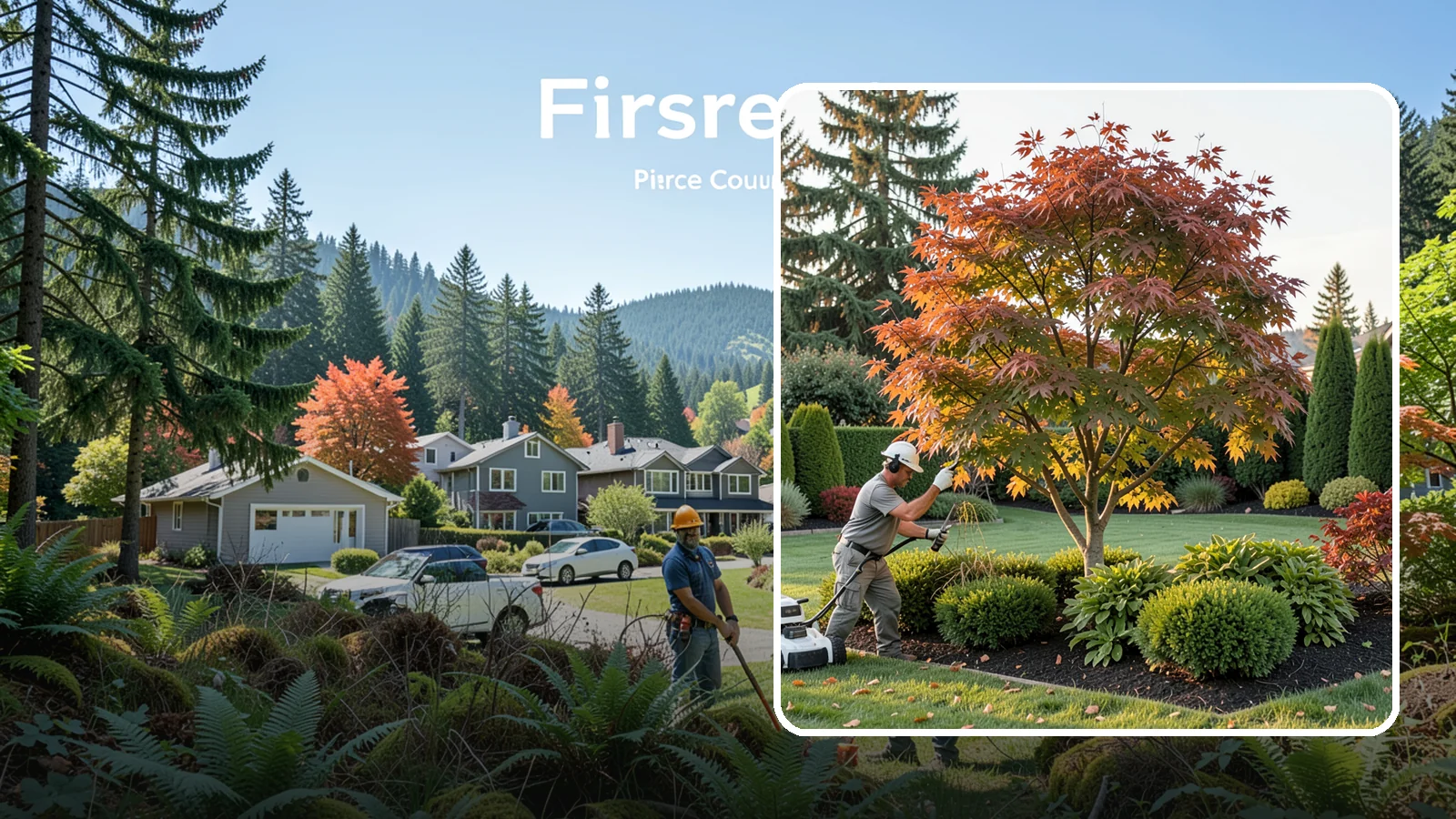 Ornamental Tree Pruning in Fircrest, Pierce County, WA - Pruning that keeps ornamental and specimen trees healthy, safe, and beautifully shaped.