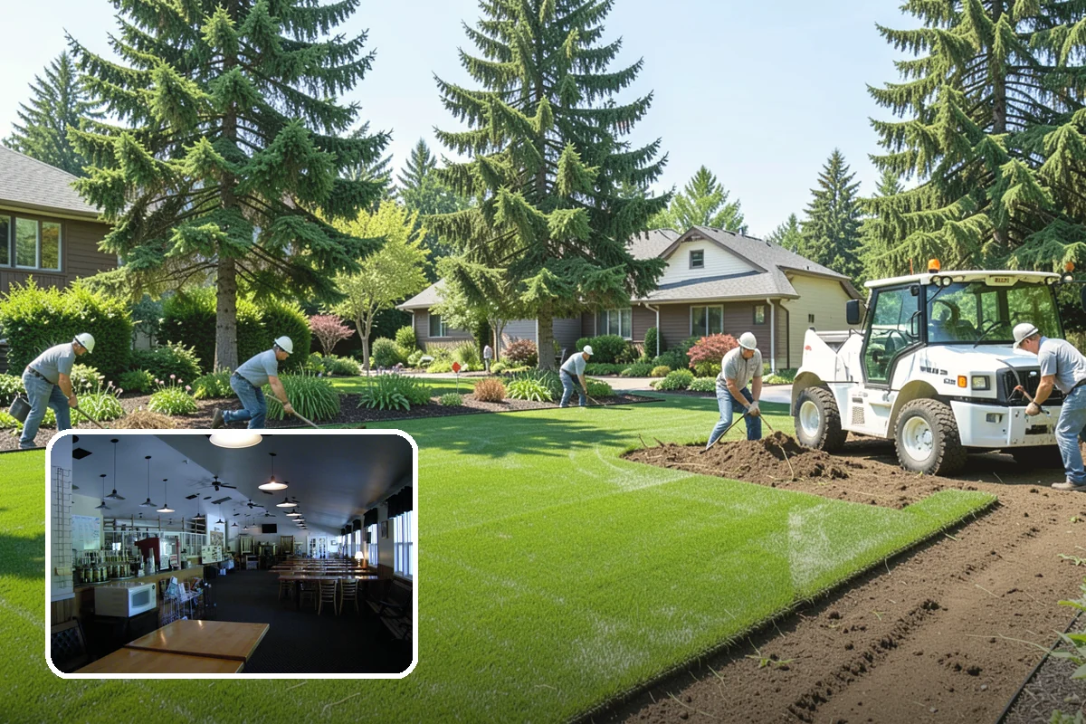 Outdoor Fireplace Installation in Black Diamond, King County, WA - A dramatic patio focal point