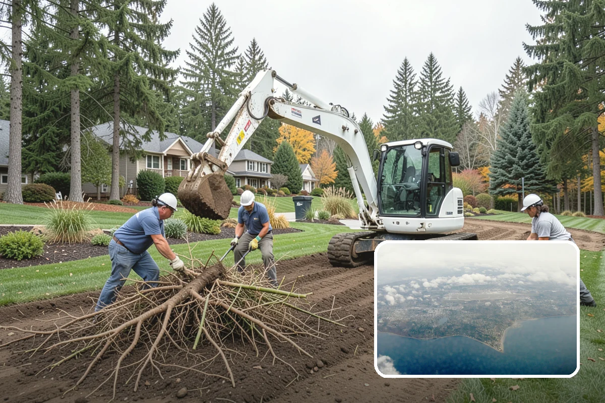 Outdoor Fireplace Installation in Burien, King County, WA - A dramatic patio focal point