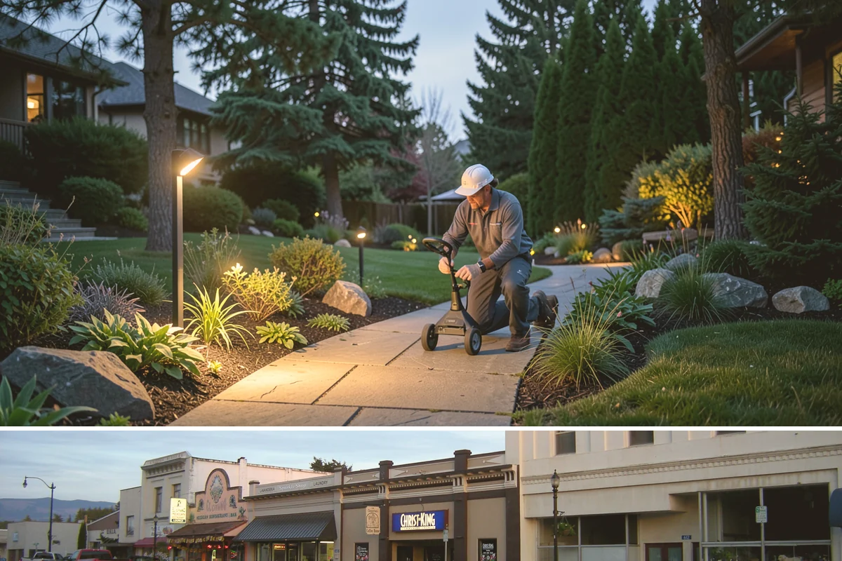 Outdoor Fireplace Installation in Burlington, Skagit County, WA - Best built spring through fall.