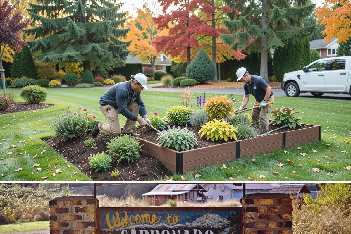 Outdoor Fireplace Installation in Carbonado, Pierce County, WA - Best built spring through fall.