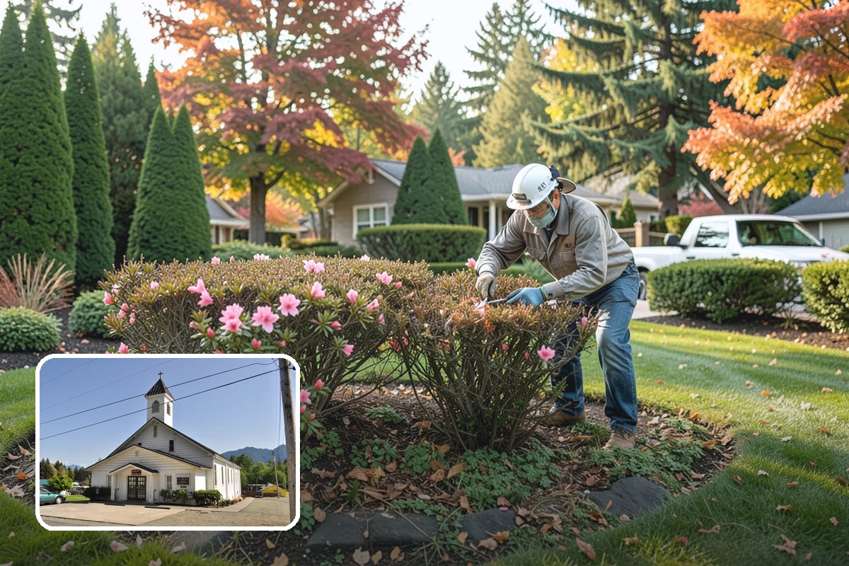Outdoor Fireplace Installation in Concrete, Skagit County, WA - A dramatic patio focal point