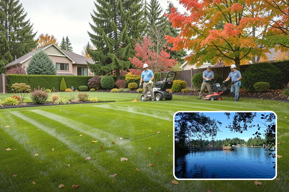Outdoor Fireplace Installation in Federal Way, King County, WA - A dramatic patio focal point