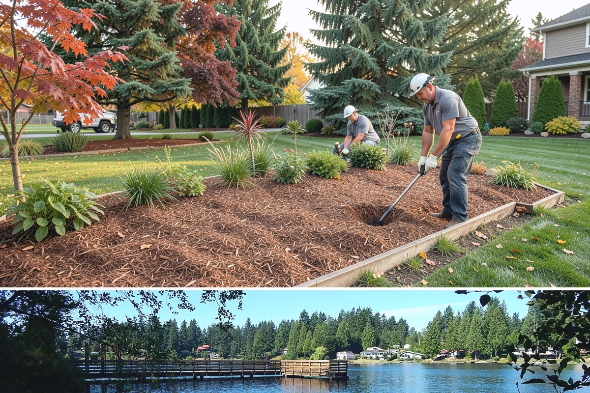 Outdoor Fireplace Installation in Federal Way, King County, WA - Best built spring through fall.