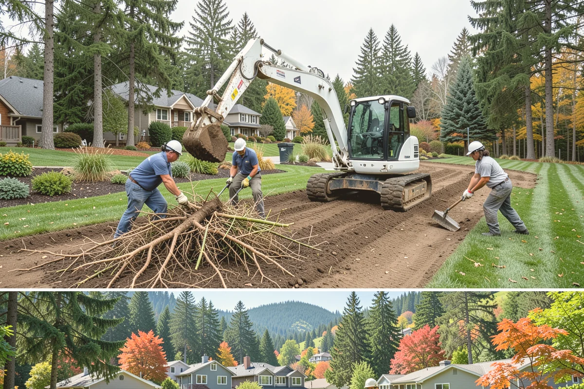 Outdoor Fireplace Installation in Fircrest, Pierce County, WA - Best built spring through fall.