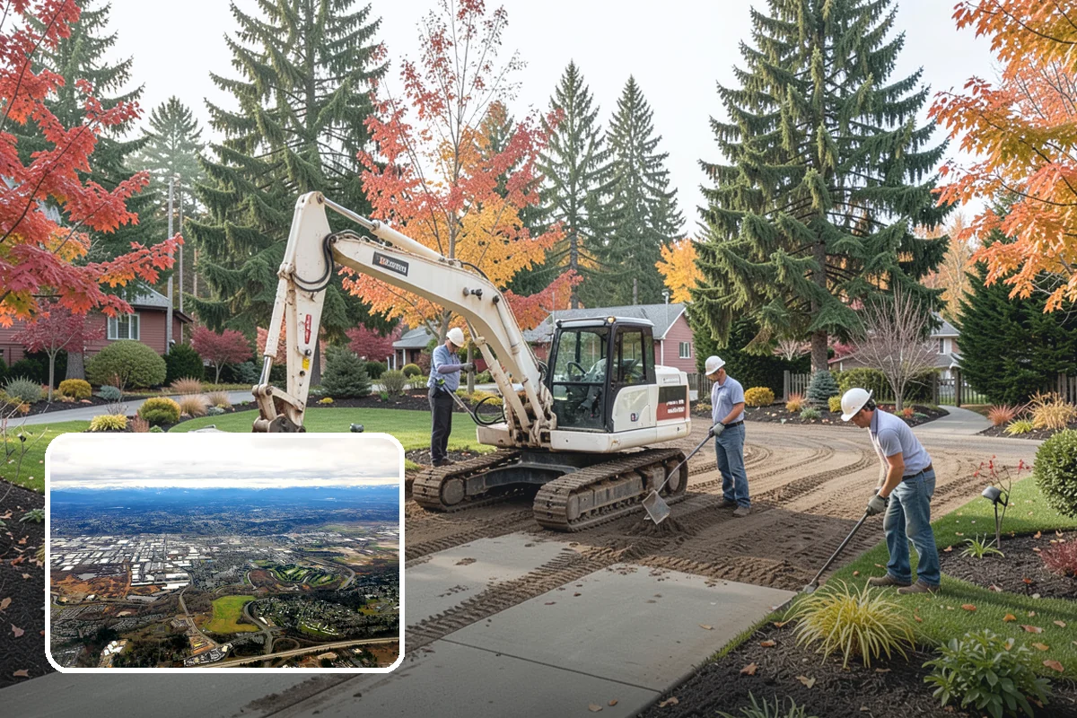 Outdoor Fireplace Installation in Kent, King County, WA - A dramatic patio focal point