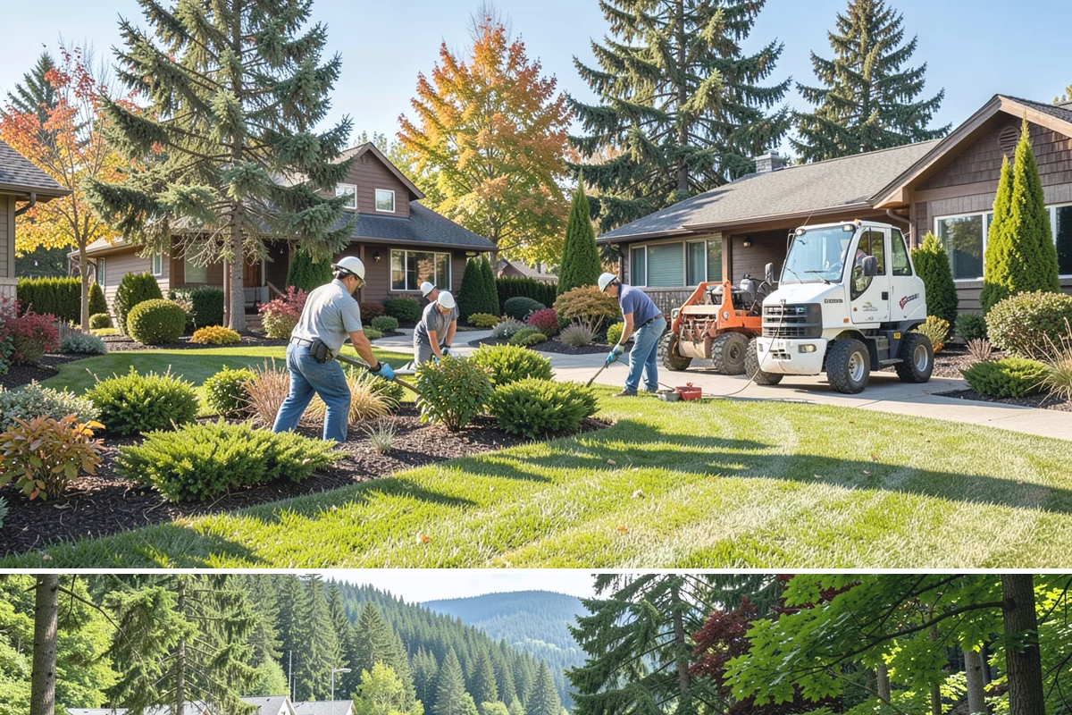 Outdoor Fireplace Installation in Lake Forest Park, King County, WA - Best built spring through fall.