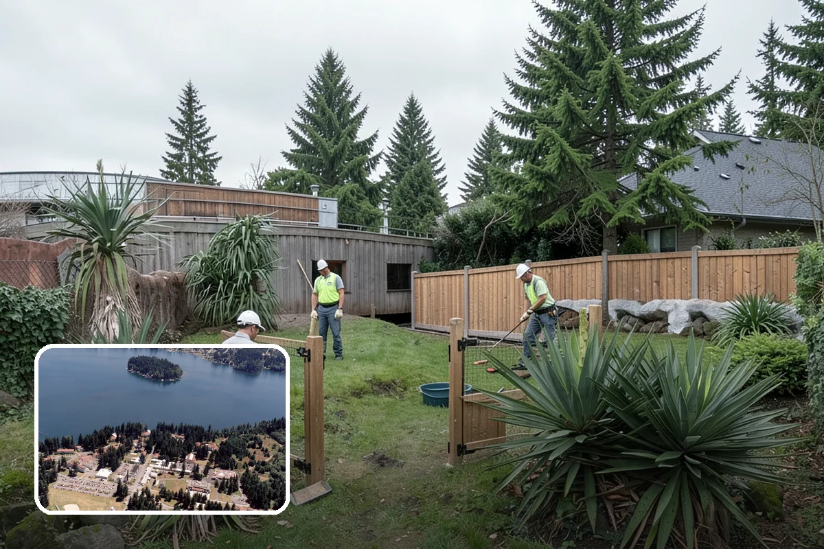 Outdoor Fireplace Installation in Lakewood, Pierce County, WA - A dramatic patio focal point