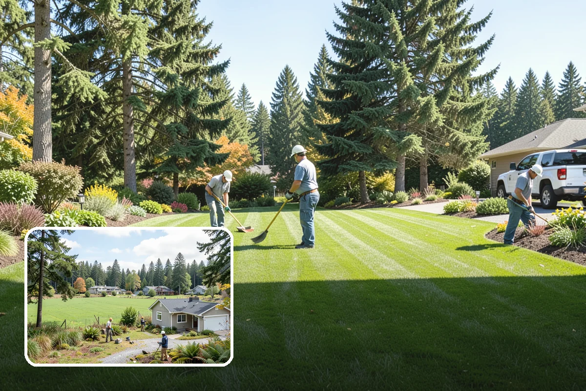 Outdoor Fireplace Installation in Lyman, Skagit County, WA - A dramatic patio focal point