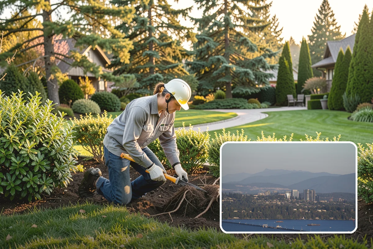 Outdoor Fireplace Installation in Medina, King County, WA - A dramatic patio focal point