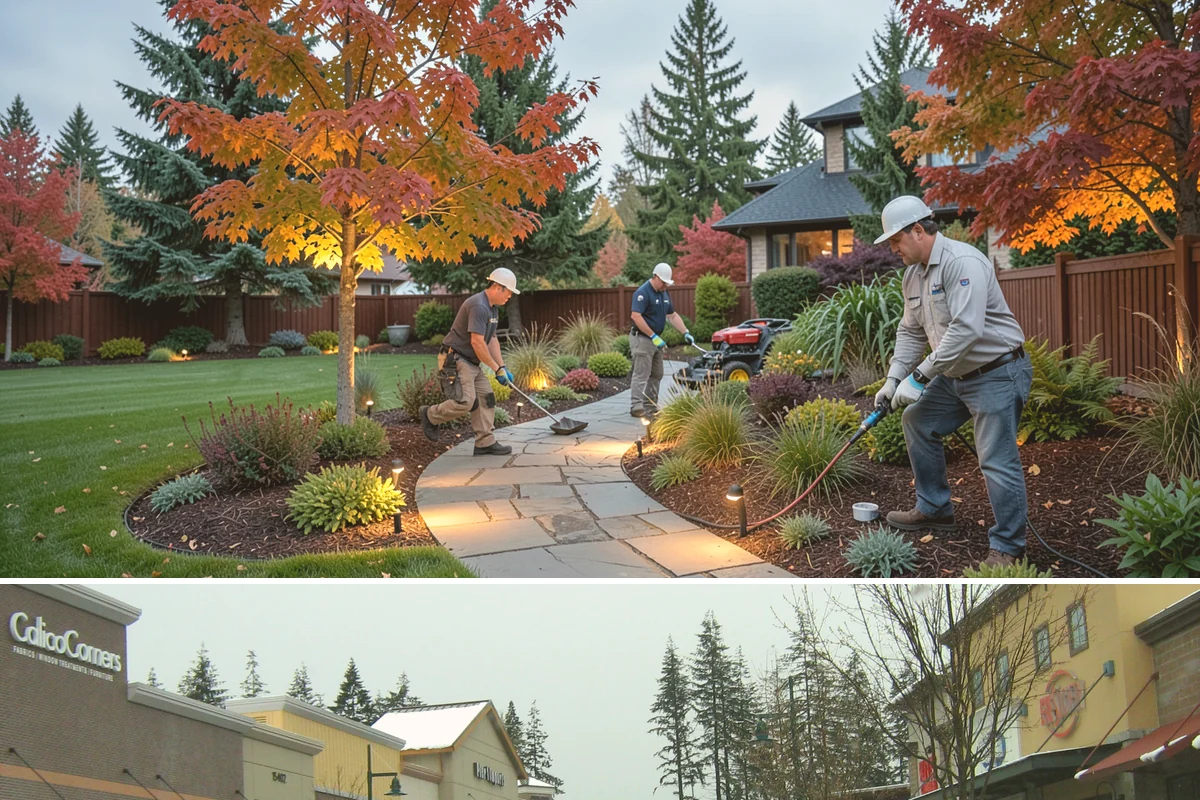 Outdoor Fireplace Installation in Mill Creek, Snohomish County, WA - Best built spring through fall.
