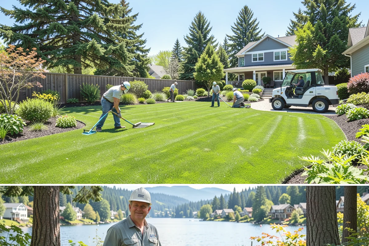 Outdoor Fireplace Installation in Milton, King County, WA - Best built spring through fall.