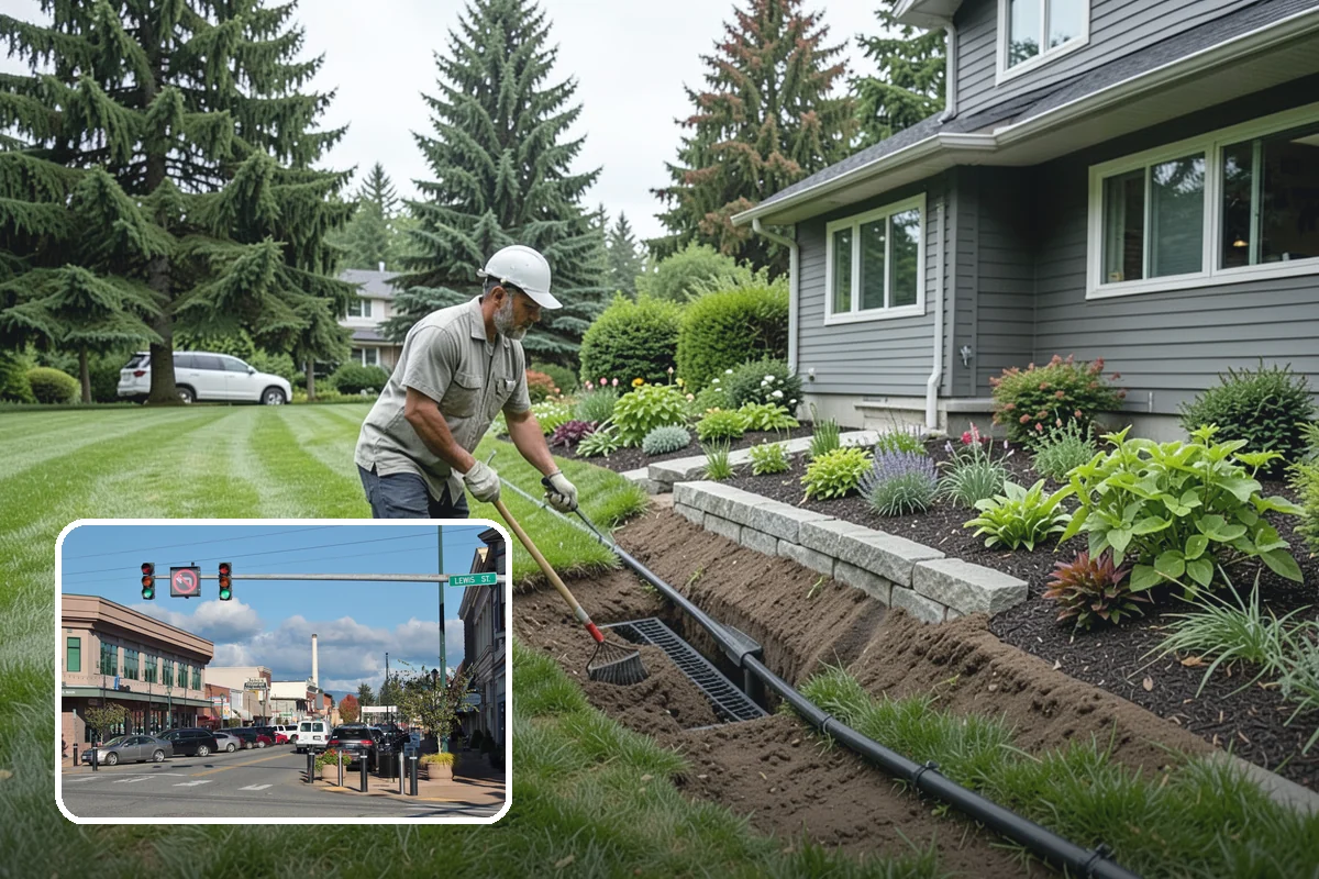 Outdoor Fireplace Installation in Monroe, Snohomish County, WA - A dramatic patio focal point