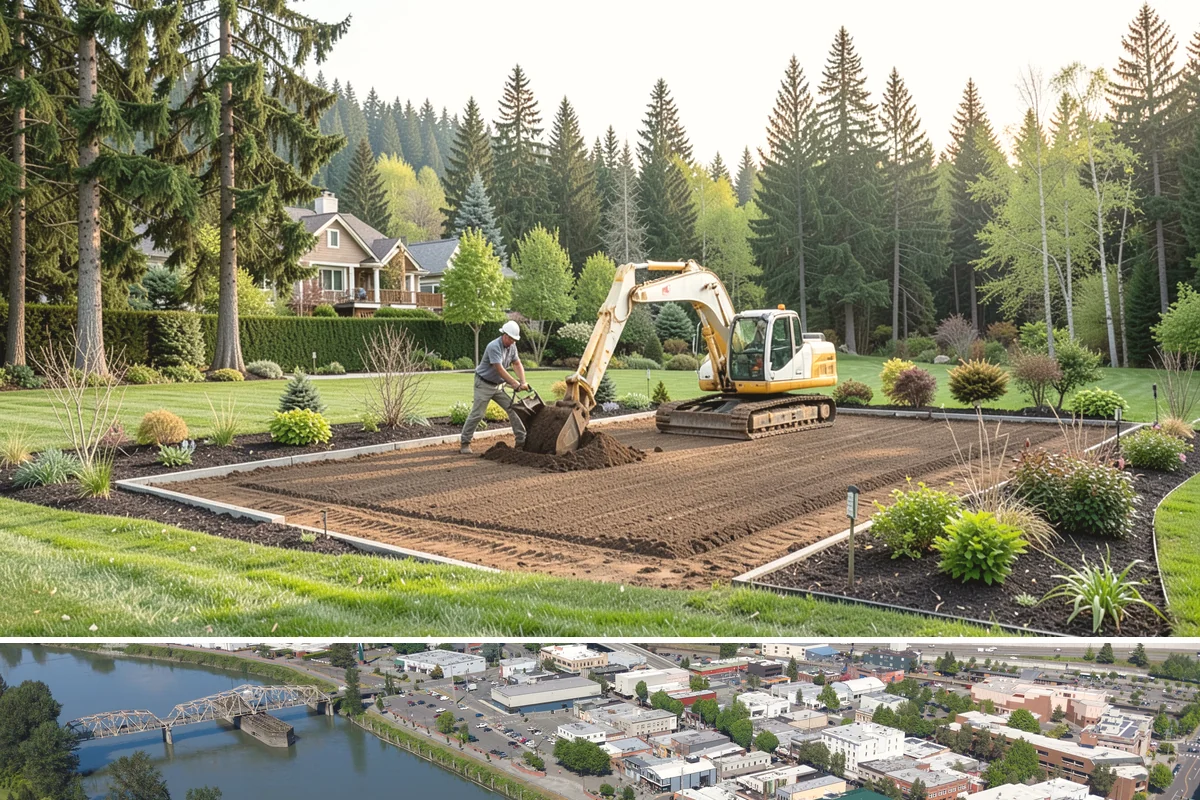 Outdoor Fireplace Installation in Mount Vernon, Skagit County, WA - Best built spring through fall.
