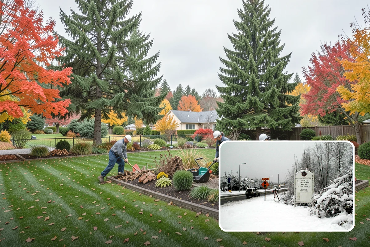 Outdoor Fireplace Installation in Newcastle, King County, WA - A dramatic patio focal point