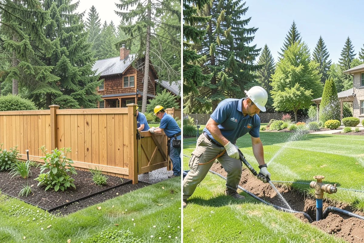 Outdoor Fireplace Installation in North Bend, King County, WA - Design the fireplace and placement