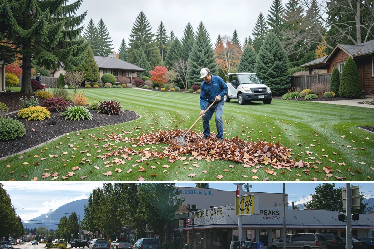 Outdoor Fireplace Installation in North Bend, King County, WA - Best built spring through fall.