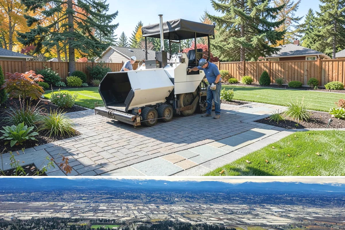 Outdoor Fireplace Installation in SeaTac, King County, WA - Best built spring through fall.