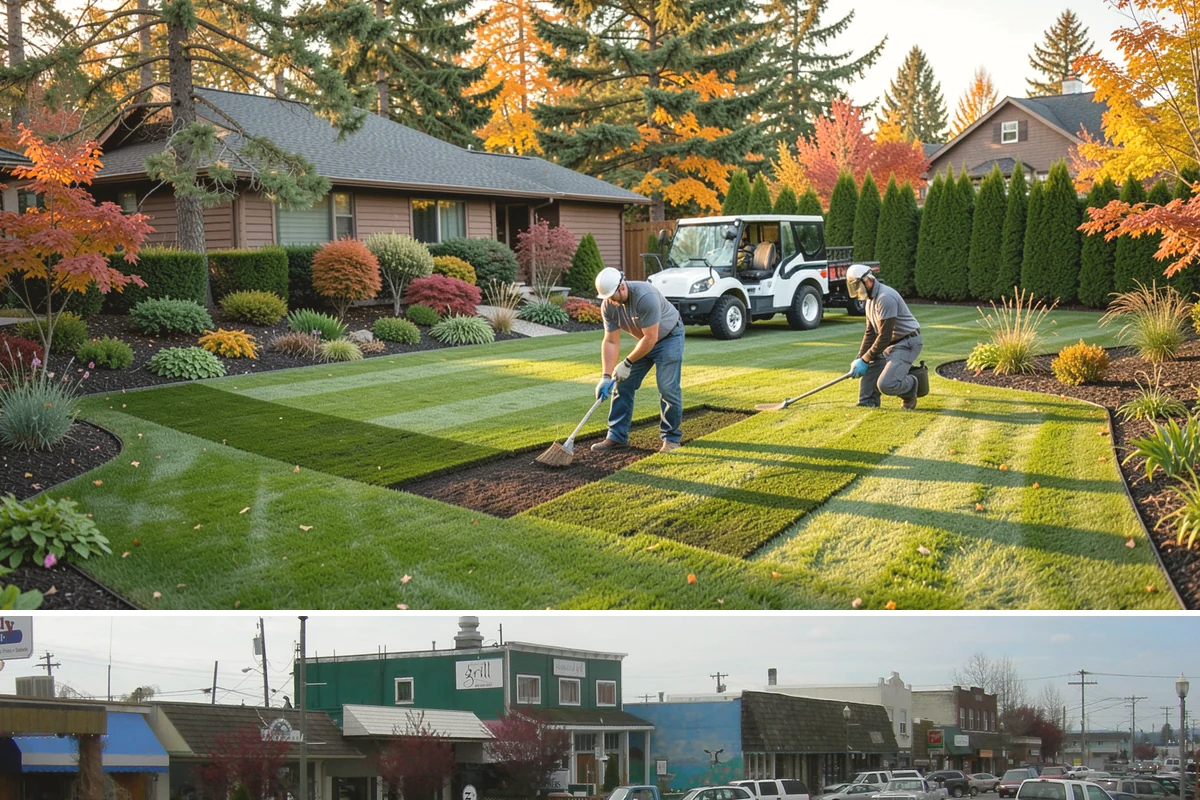 Outdoor Fireplace Installation in Stanwood, Snohomish County, WA - Best built spring through fall.