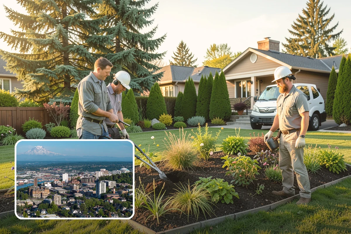 Outdoor Fireplace Installation in Tacoma, Pierce County, WA - A dramatic patio focal point