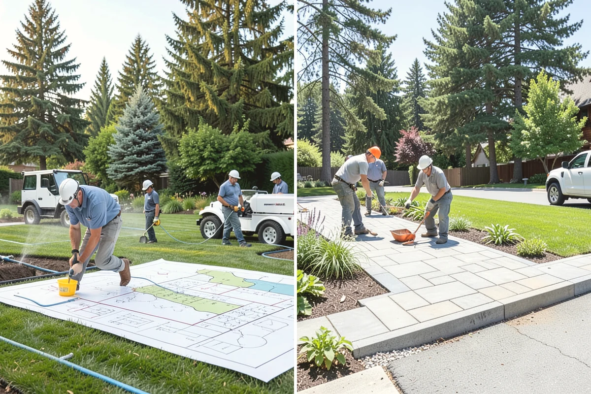 Outdoor Fireplace Installation in Tacoma, Pierce County, WA - Design the fireplace and placement