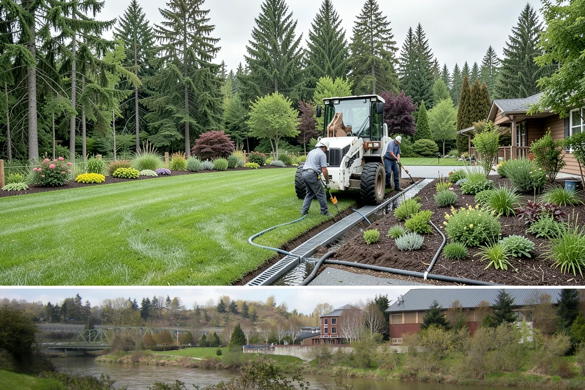 Outdoor Fireplace Installation in Tukwila, King County, WA - Best built spring through fall.